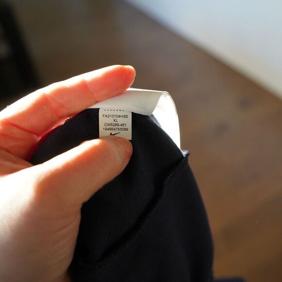 Nike Navy Hoodie with Red and Blue Accents - Picture 7 of 7